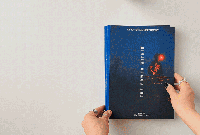 "The Power Within," a magazine by the Kyiv Independent
