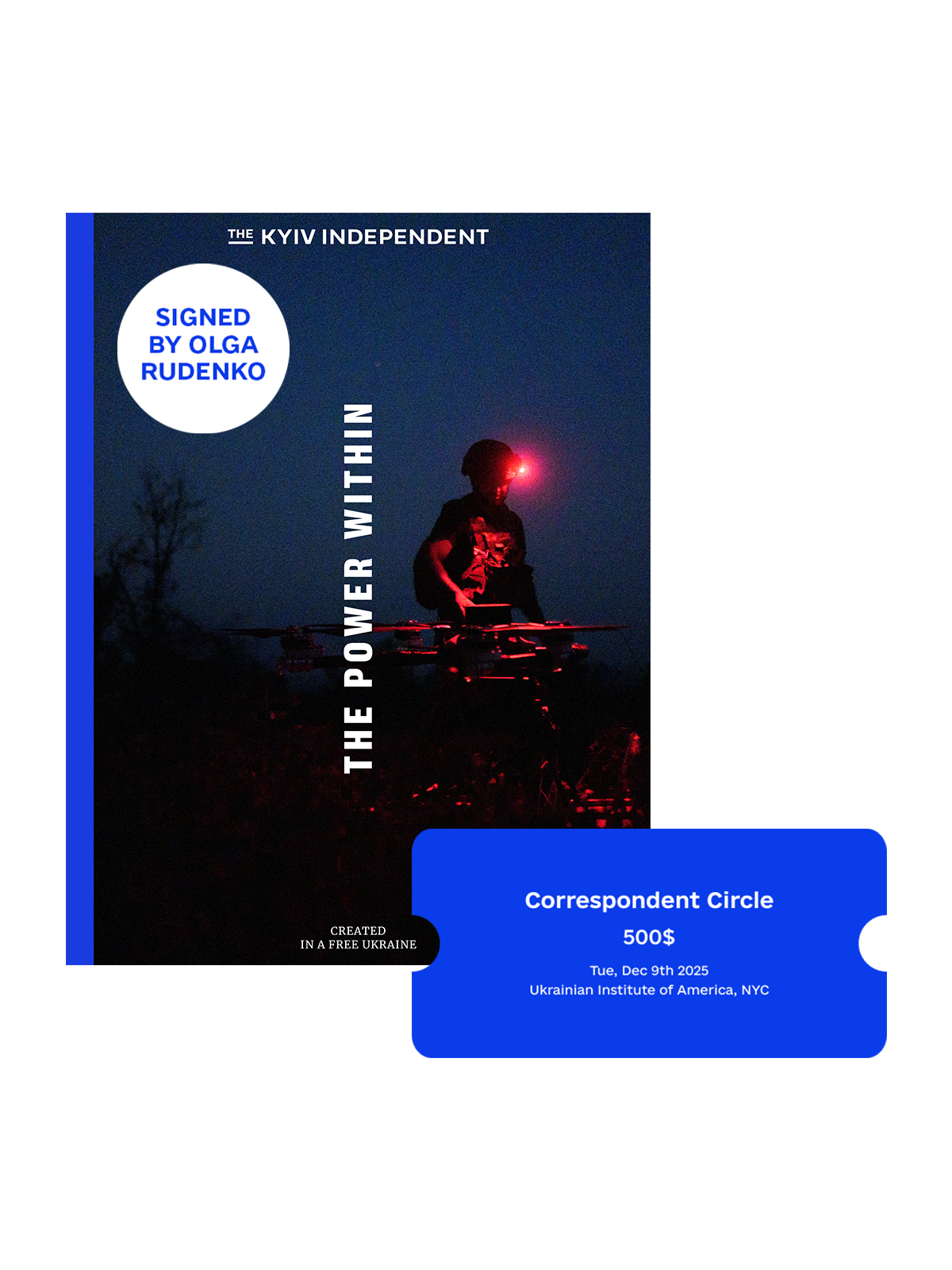 Correspondent Circle + The Power Within, signed copy