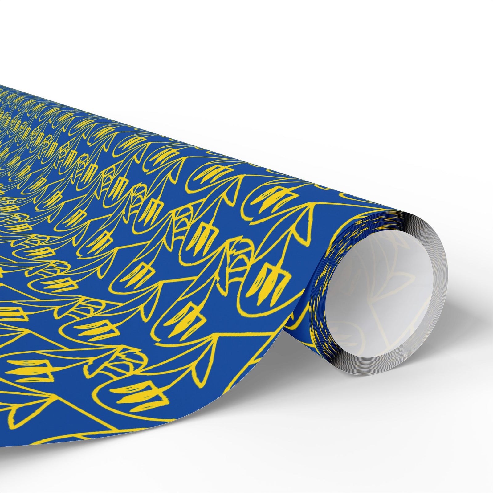 Tryzub wrapping paper (Flower)