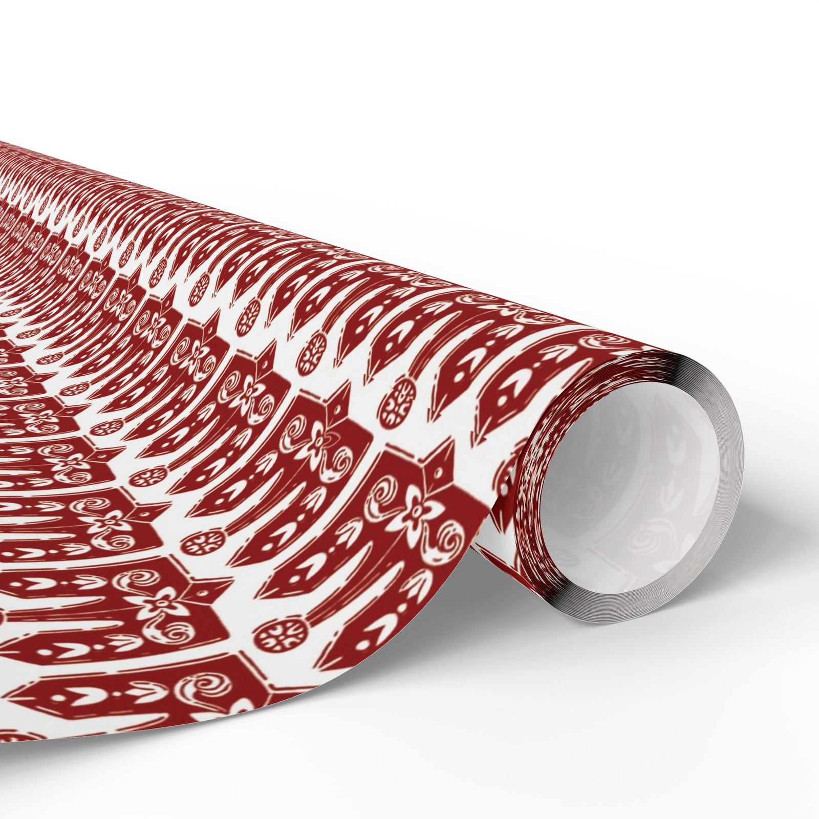 Tryzub wrapping paper (Red)