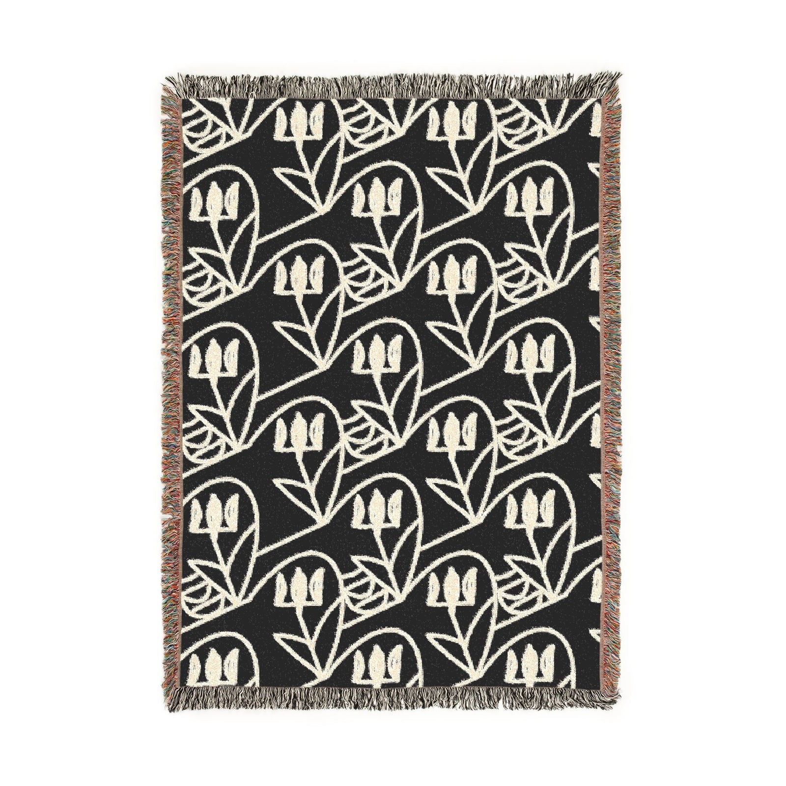 Trident flower blanket