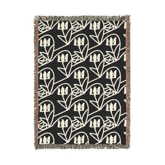 Trident flower blanket