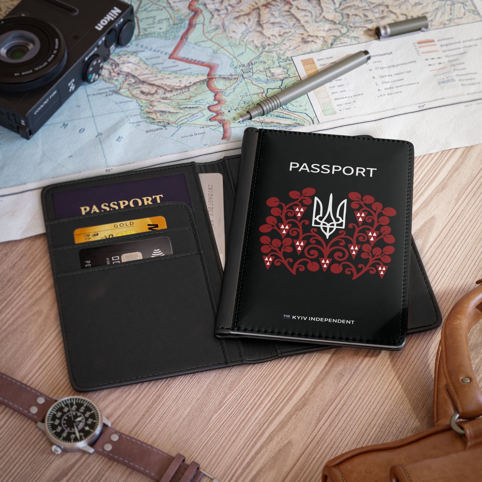 Trident by Krychevsky Passport Cover
