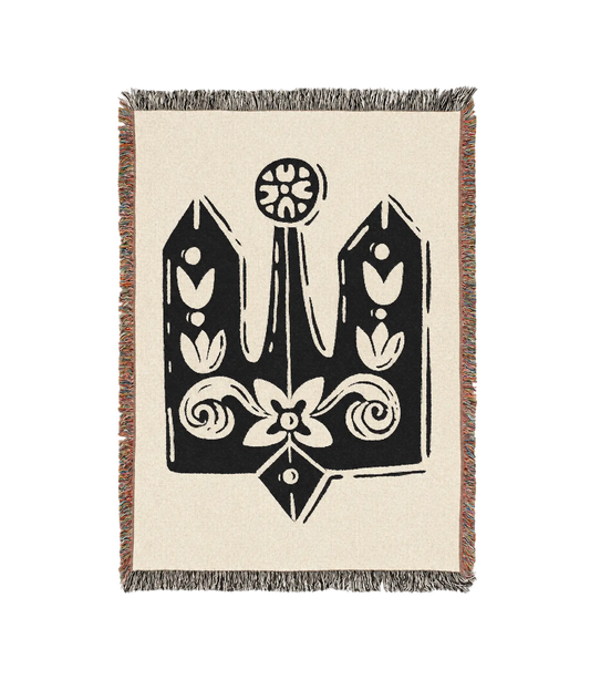 Trident Print Blanket