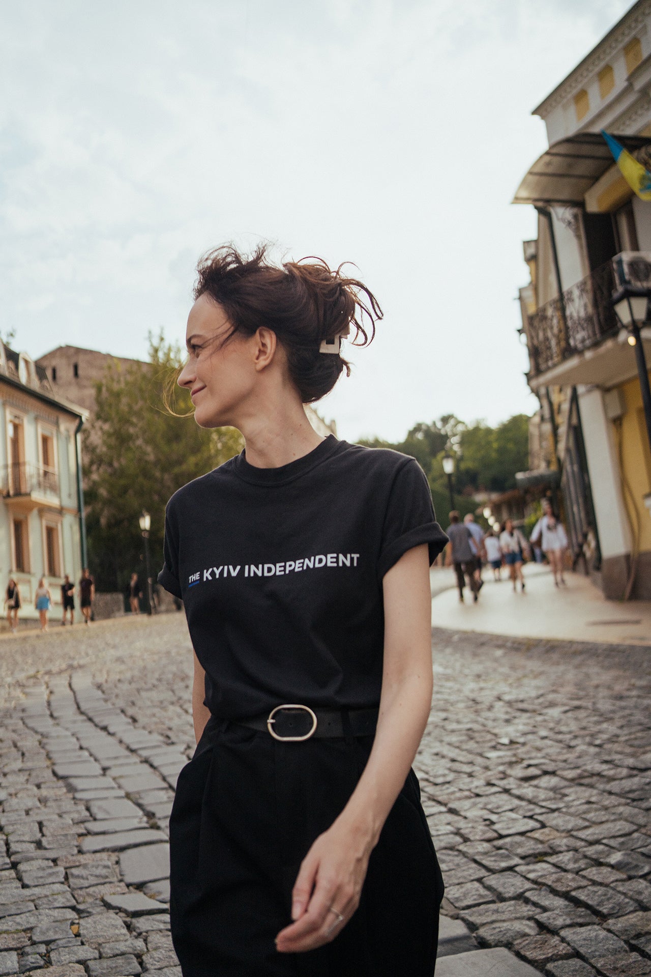 Kyiv Independent logo T-shirt