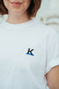 Kyiv Independent embroidered "K" logo T-shirt