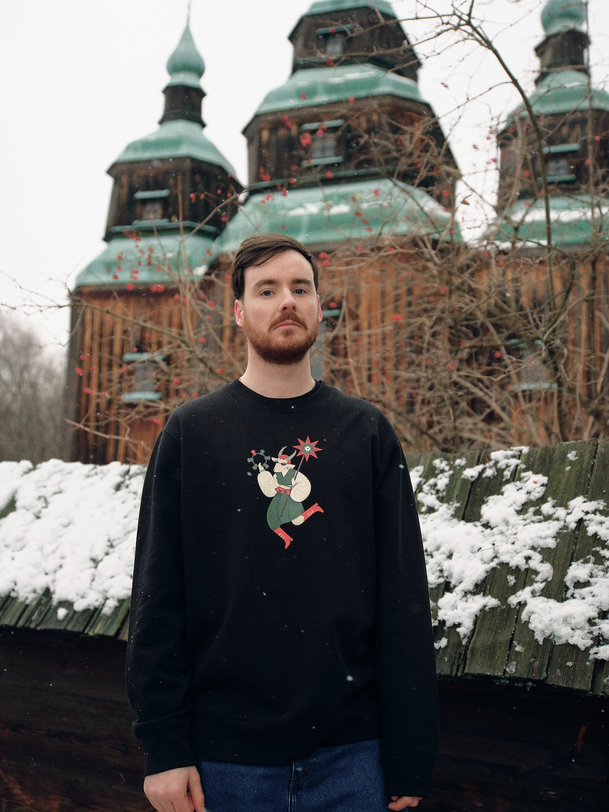 Large-print Goat Sweatshirt – The Kyiv Independent Store