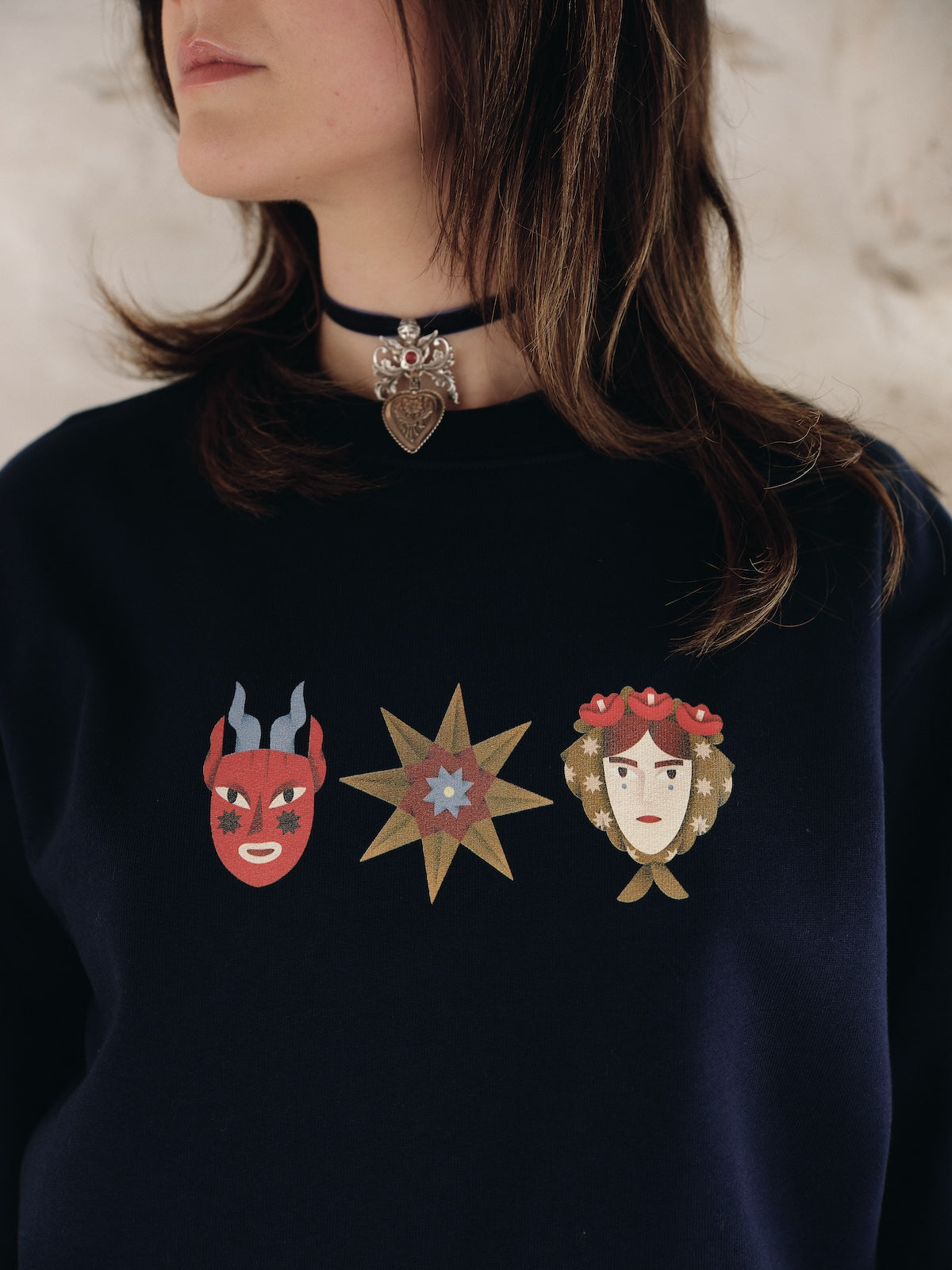 Masks sweatshirt