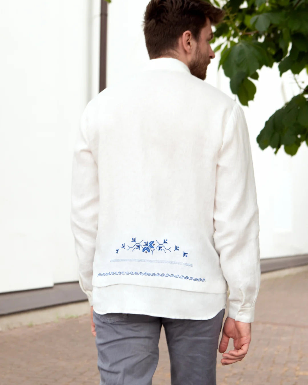Vyshyvanka Shirt by the Kyiv Independent × Gaptuvalnya