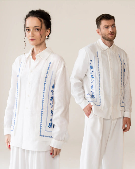 Vyshyvanka Shirt by the Kyiv Independent × Gaptuvalnya