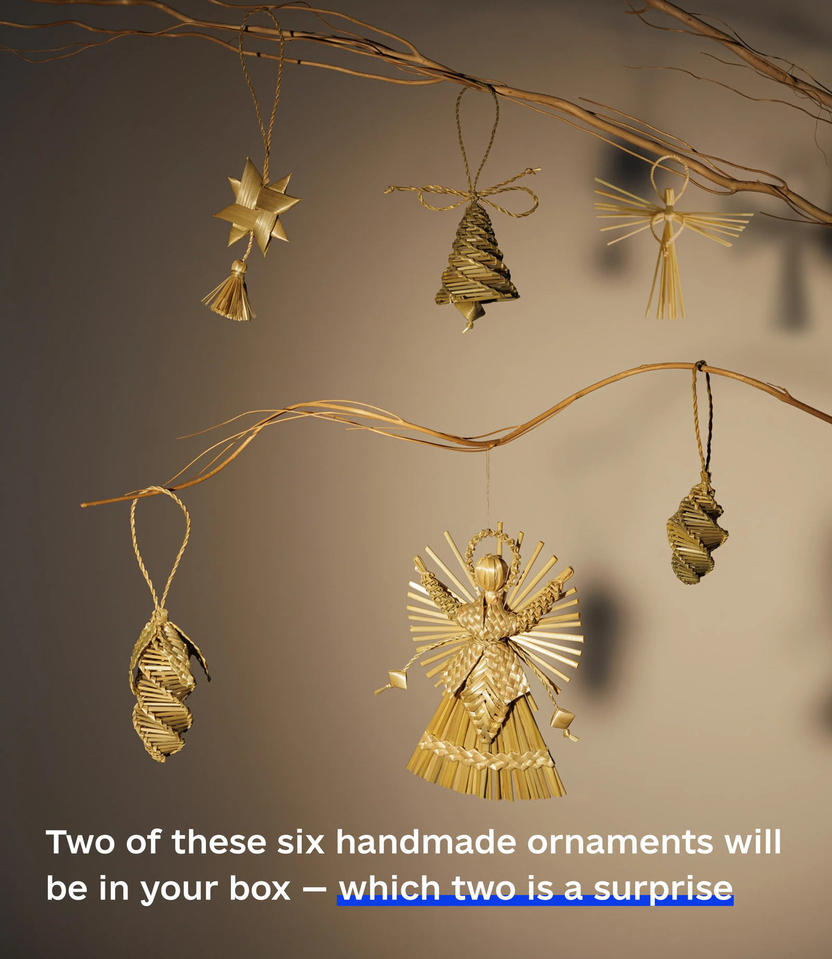 Christmas Star and Surprise Ornaments Set