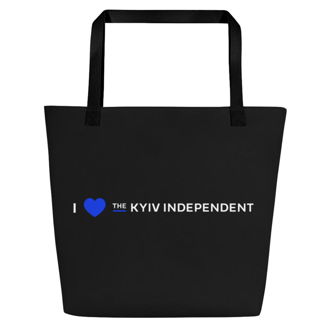 I Love the Kyiv Independent Tote Bag