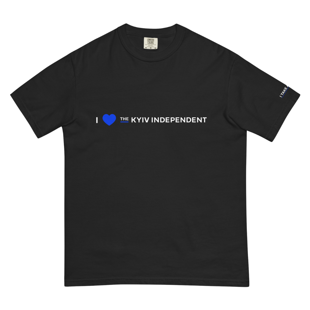 I love the Kyiv Independent Black T-shirt