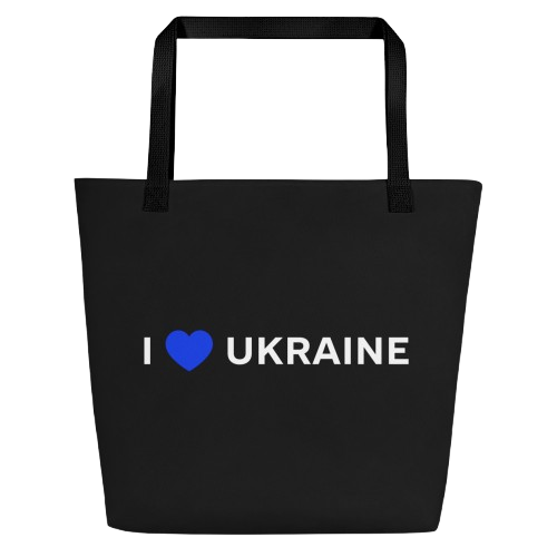 I love Ukraine tote bag