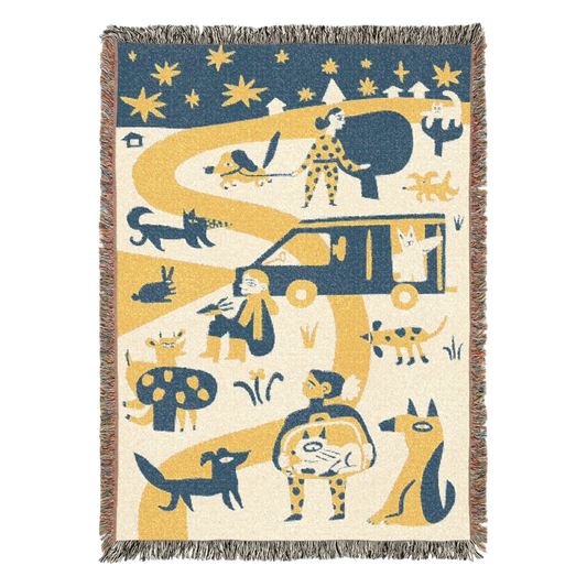 No Animals Left Behind Blanket
