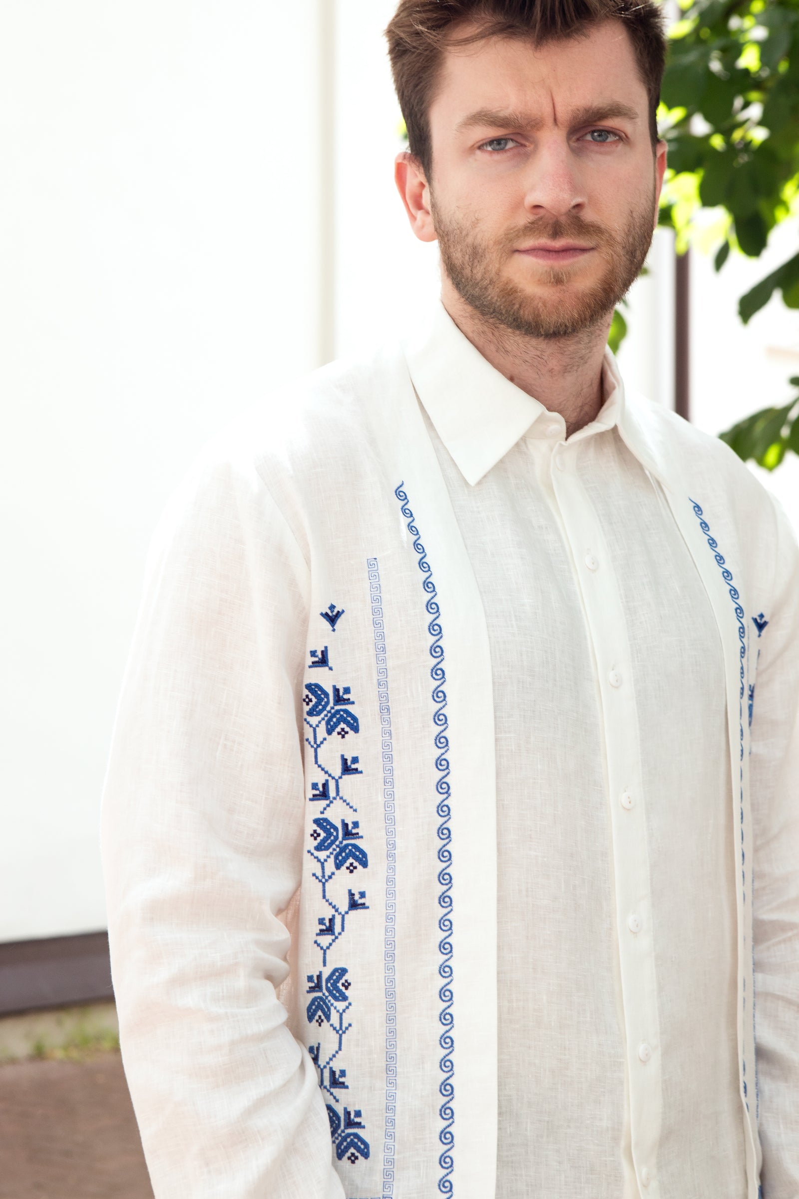 Vyshyvanka Shirt by the Kyiv Independent × Gaptuvalnya