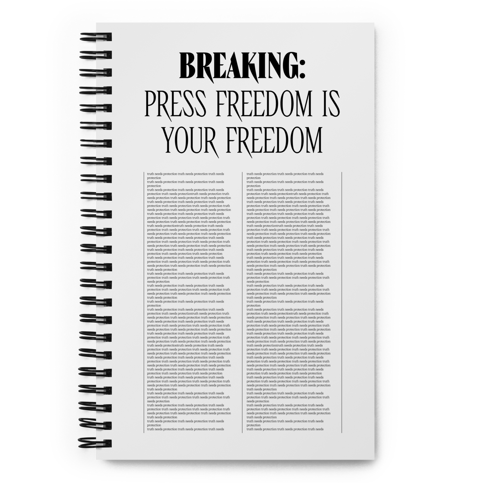 Press Freedom is Your Freedom Notepad