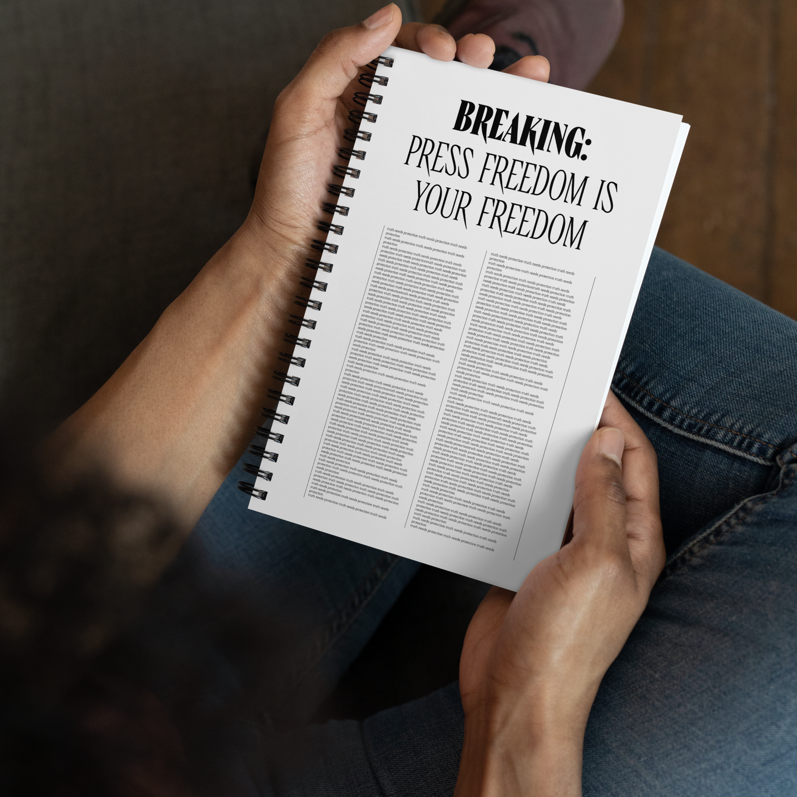 Press Freedom is Your Freedom Notepad