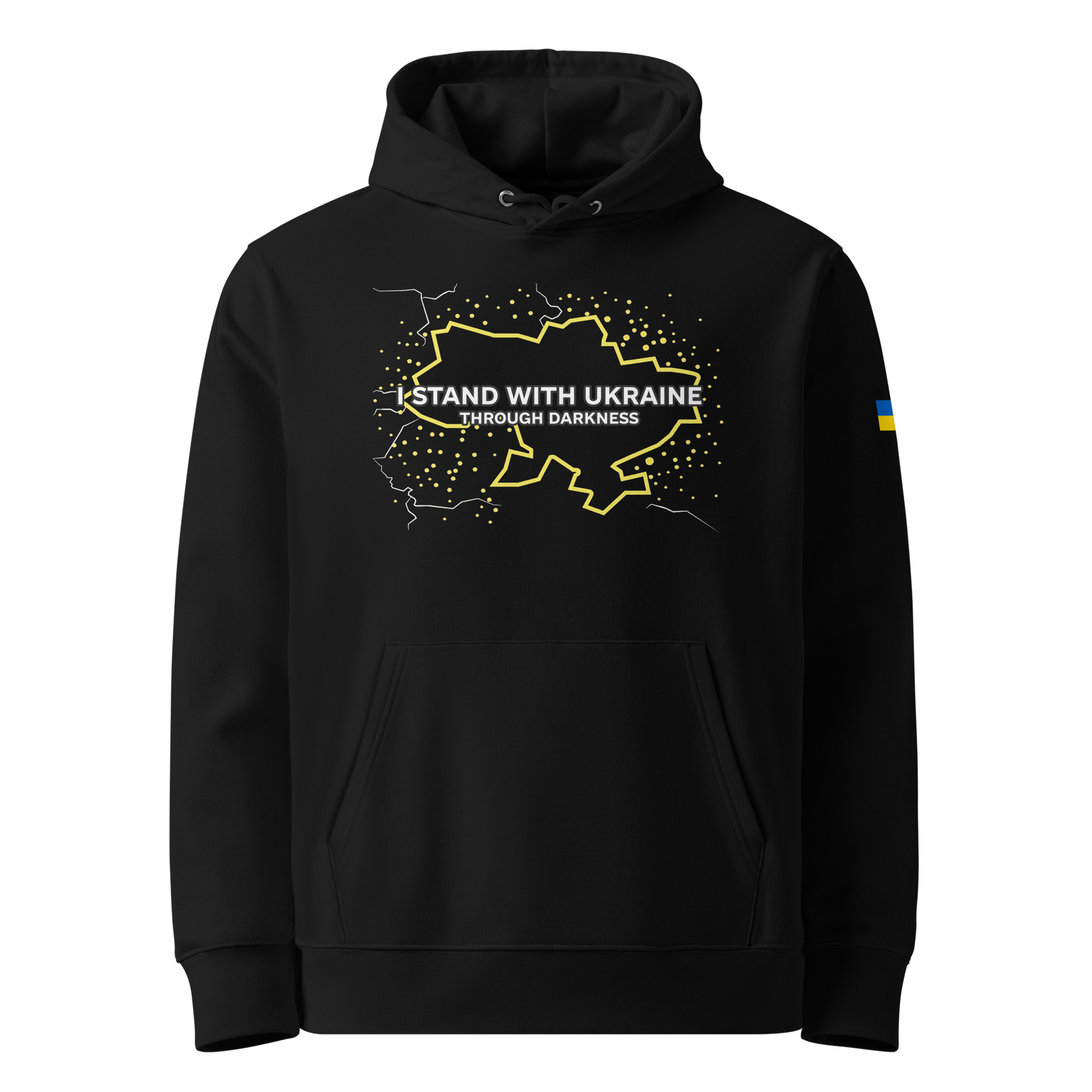 I Stand With Ukraine Through Darkness hoodie