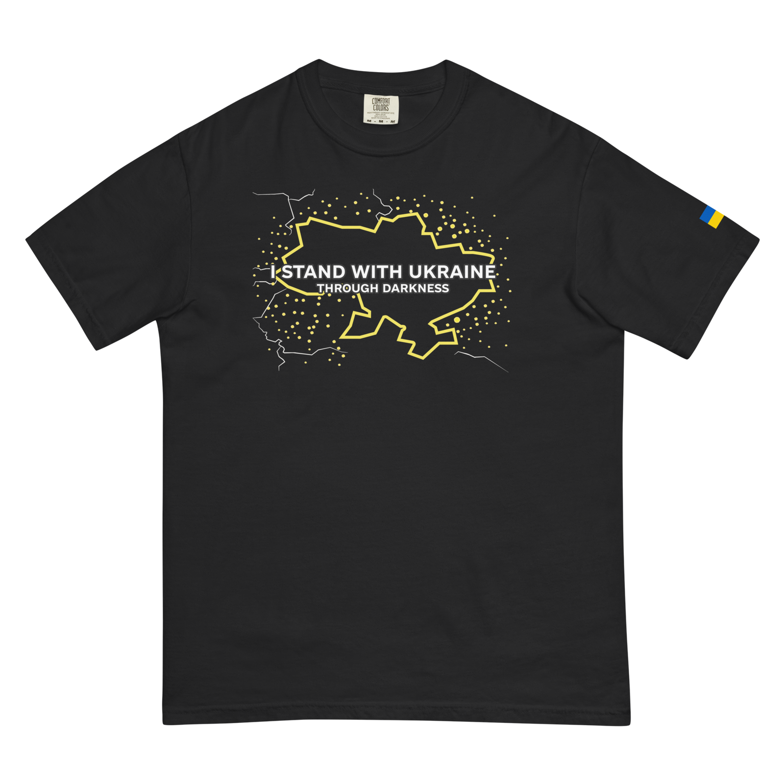 I Stand With Ukraine Through Darkness T-shirt