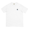 Kyiv Independent embroidered "K" logo T-shirt