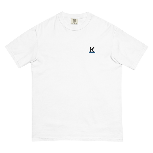 Kyiv Independent embroidered "K" logo T-shirt